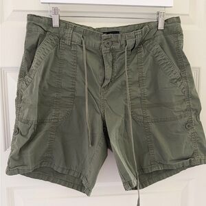 2 pairs of Supplies by Union Bay Utility Shorts, gray camo and olive green